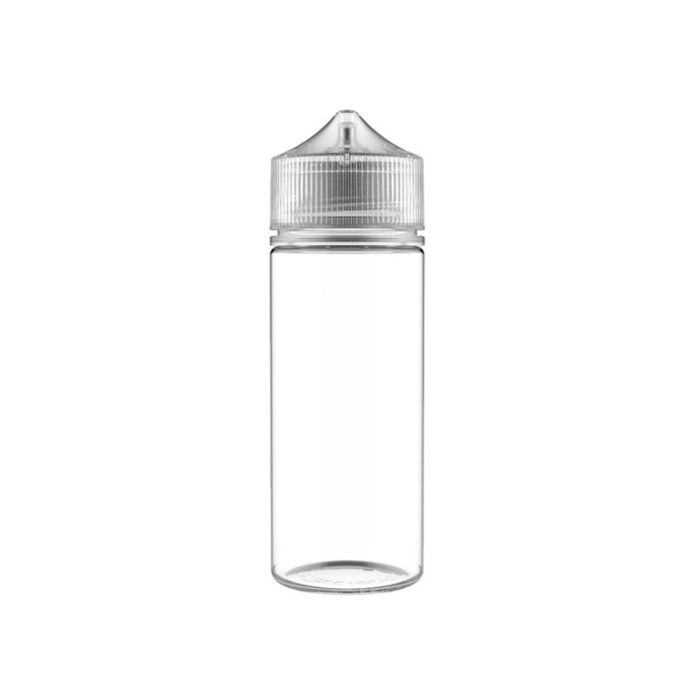 Chubby Gorilla Flasche Unicorn V3 Transparent 120ml Leerflasche zum präzisen Anmischen