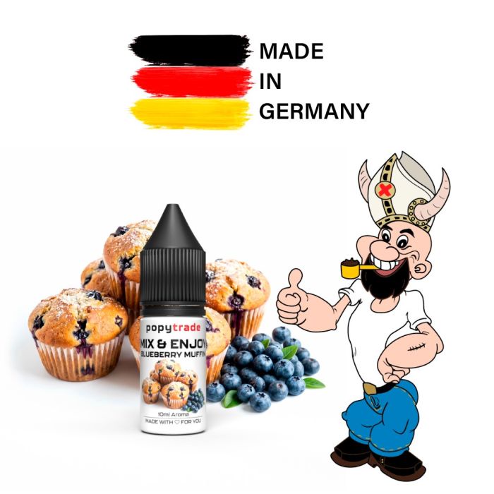 POPY TRADE Mix & Enjoy Blåbær Muffin Aroma