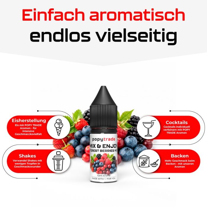 POPY TRADE Mix & Enjoy Skovbær Mix Aroma