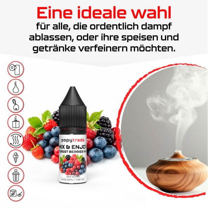 POPY TRADE Mix & Enjoy Skovbær Mix Aroma