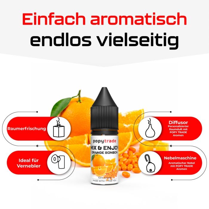 POPY TRADE Mix & Enjoy Appelsin Slik Aroma