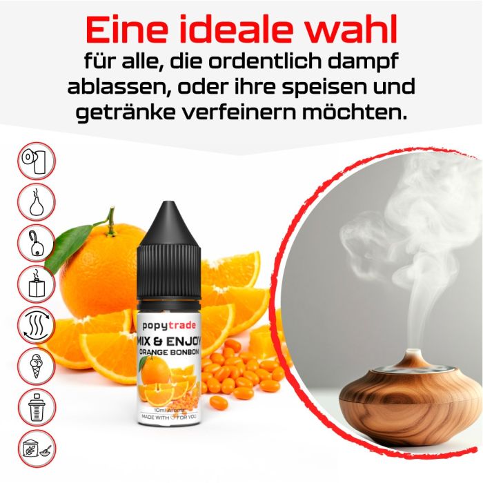 POPY TRADE Mix & Enjoy Appelsin Slik Aroma