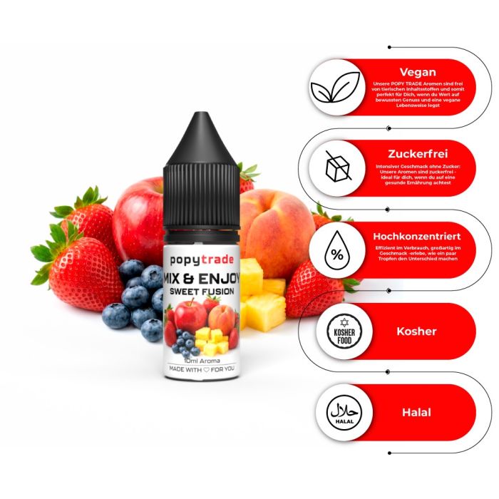 POPY TRADE Mix & Enjoy Sweet Fusion Aroma