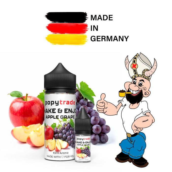 POPY TRADE Shake & Enjoy Jablko & Hrozno Aroma