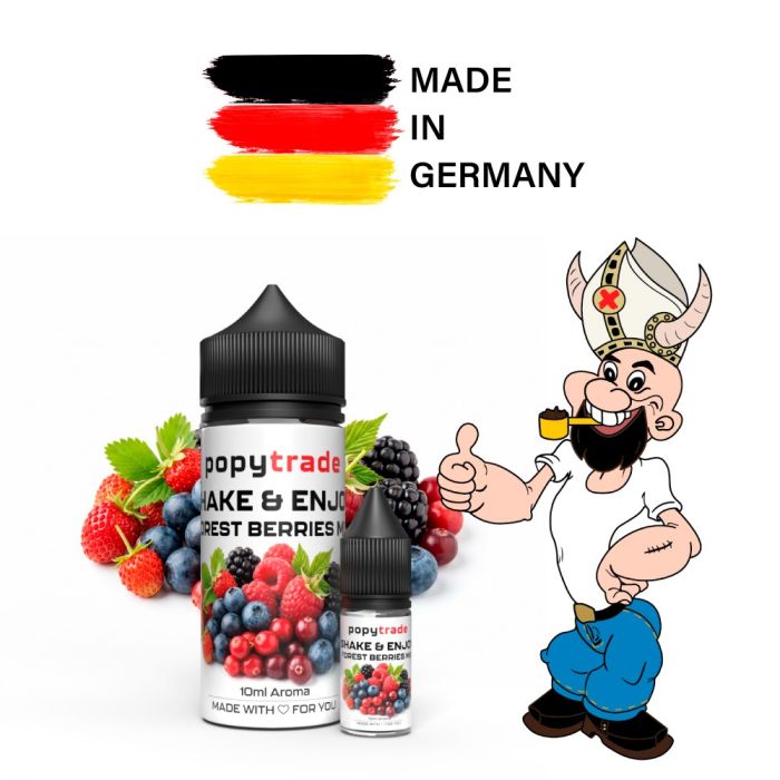 POPY TRADE Shake & Enjoy Mix Δασικών Φρούτων Άρωμα