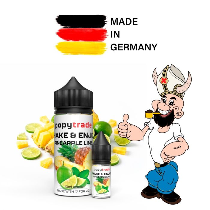 POPY TRADE Shake & Enjoy Ananas Lime Aroma
