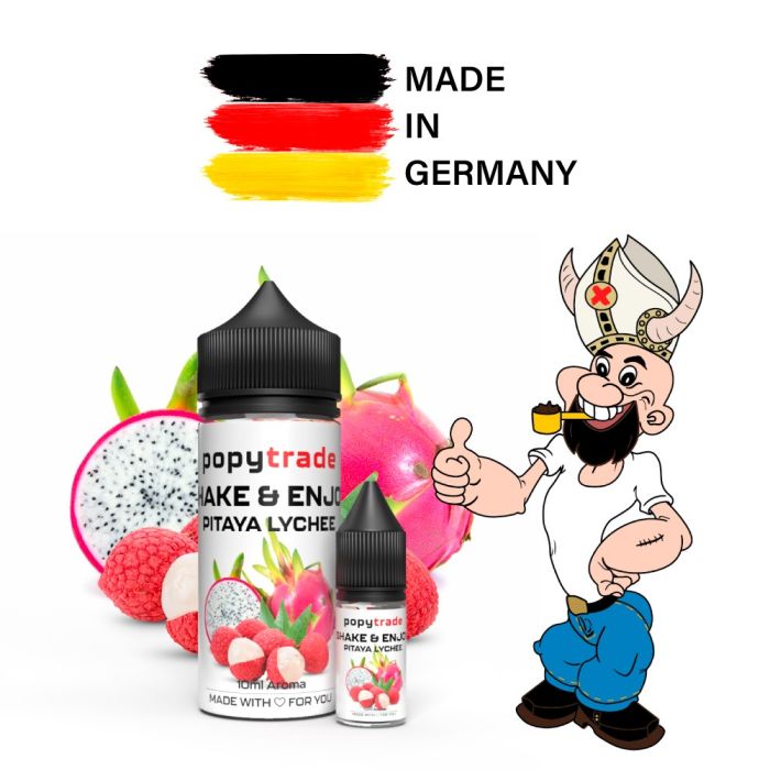 POPY TRADE Shake & Enjoy Pitaya Litchi Aroma