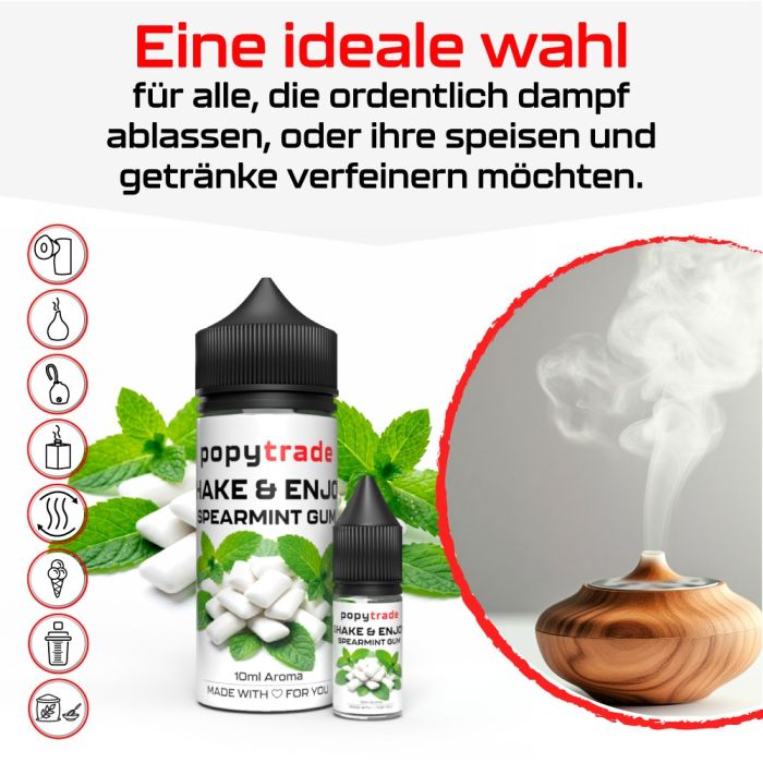 POPY TRADE Shake & Enjoy Piparminttikumi Aroma