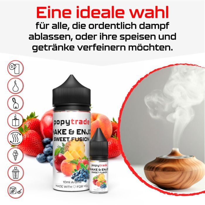 POPY TRADE Shake & Enjoy Sweet Fusion Aroma