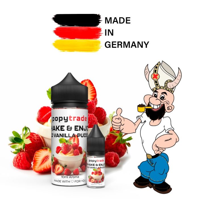 POPY TRADE Shake & Enjoy Vaniglia Selvatica Pudding Aroma