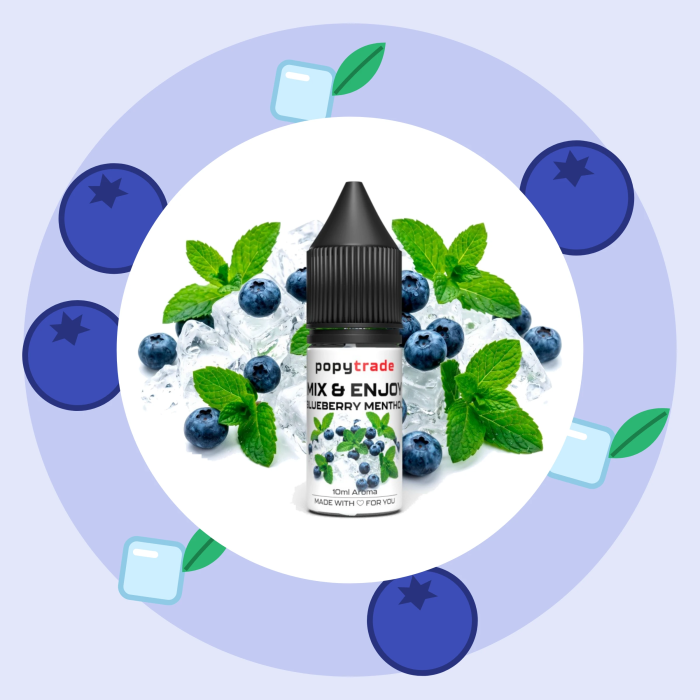 POPY TRADE Mix & Enjoy Blueberry Menthol Aroma – Aromawelt