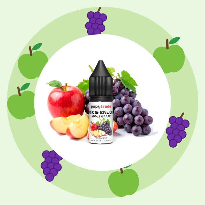 POPY TRADE Mix & Enjoy Apple & Grape Aroma – Aromawelt