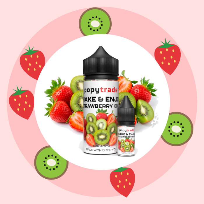 POPY TRADE Shake & Enjoy Strawberry & Kiwi Aroma – Aromawelt