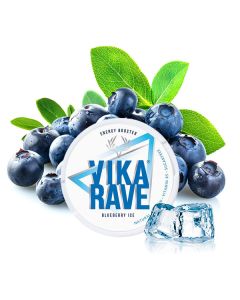 VIKA Rave Koffein Pouches Blueberry Ice