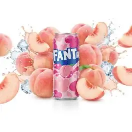 Fanta White Peach 330ml Pfirsichlimonade Dose