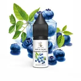 POPY TRADE Mix & Enjoy Blueberry Menthol Aroma 10 ml Flasche mit Blaubeeren und frischer Menthol-Kälte