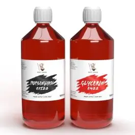 POPY TRADE Glycerin und Propylenglykol 1 Liter Flaschen Set für Lebensmittelaromen