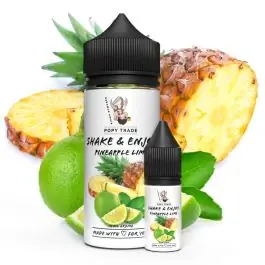 POPY TRADE Shake & Enjoy Pineapple Lime Aroma-Konzentrat Flasche