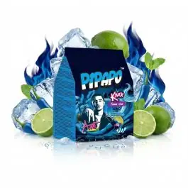 PIPAPO AMO Knax Chips Flama Azul in der 70g Packung mit knusprigen geriffelten Kartoffelchips