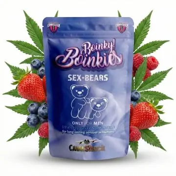 CANNAShock Boinky Boinkies Sex Bears Gummy's für Männer in der praktischen Frischeverpackung