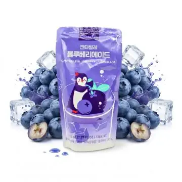 Cantabile Blueberry Ade Erfrischungsgetränk im praktischen 230ml Beutel aus Südkorea