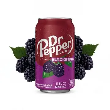 Dr Pepper Blackberry original US-Import Dose 355ml mit fruchtigem Brombeer-Geschmack