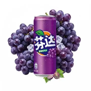 Fanta Grape US-Import Dose mit spritzigem Weintrauben-Geschmack