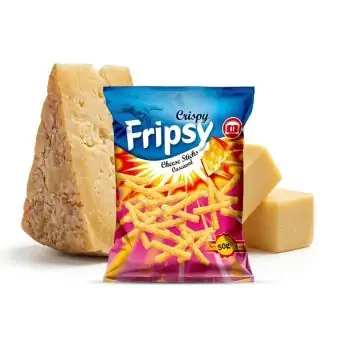 Fripsy Crispy Cheese Sticks Packung mit extra knusprigen Käsestangen