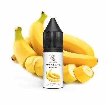 POPY TRADE Mix & Enjoy Banana Aroma Flasche mit reifem Bananengeschmack zum Selbstanmischen