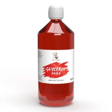 POPY TRADE pflanzliches Glycerin VG E422 99,5 Prozent in der Flasche zum Selbstanmischen von Lebensmittelaromen