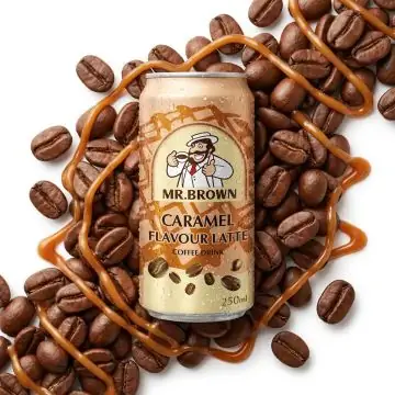 Mr. Brown Caramel Latte Coffee Drink