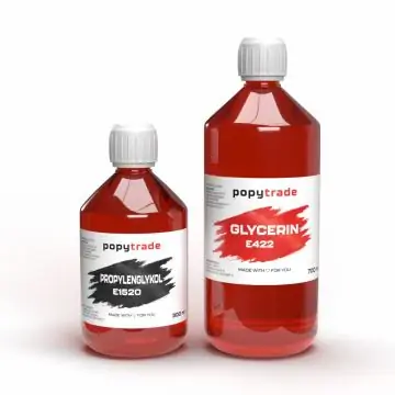 POPY TRADE 700ml Glycerin und 300ml Propylenglykol Set