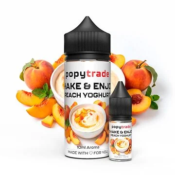POPY TRADE Shake & Enjoy Aromat Brzoskwinia Jogurt