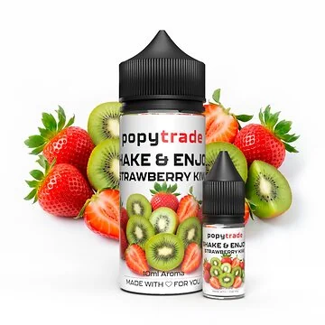 POPY TRADE Shake & Enjoy Truskawka & Kiwi Aromat