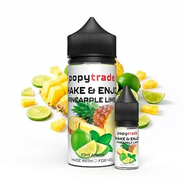 POPY TRADE Shake & Enjoy Ananas Limonka Aromat
