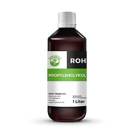 Ultrabio Propylenglykol E1520 PG flaske med renhedsangivelse Ph. Eur. til fødevarearomaer