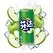 Fanta Apple 330ml Limonade mit fruchtigem Apfelgeschmack und Kohlensäure in der Import-Dose