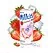 Lotte Milkis Erdbeere: cremig-milchiger Erdbeer-Softdrink in der 250-ml-Dose mit Front-Etikett