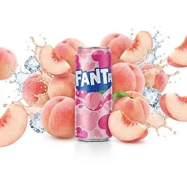 Fanta White Peach 330ml Pfirsichlimonade Dose