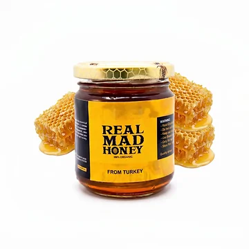 REAL MAD HONEY Nepal 250g miele selvatico in barattolo, miele di scogliera erbaceo-amaro dal Lamjung, Nepal Himalaya