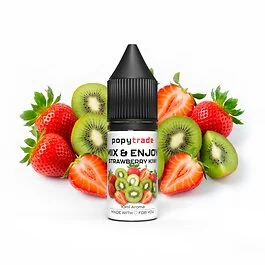 POPY TRADE Mix & Enjoy Strawberry & Kiwi Aroma 10ml Flasche für Shakes und Desserts