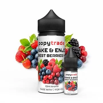 POPY TRADE Shake & Enjoy Mieszanka Leśnych Owoców Aromat