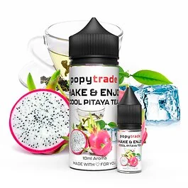 POPY TRADE Shake & Enjoy Cool Pitaya Tea Aroma Flasche