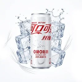 Coca Cola Fiber Plus Sugar Free 330 ml-dåse med kostfibre – sukkerfri importcola fra Mexico, perlende og frugtig