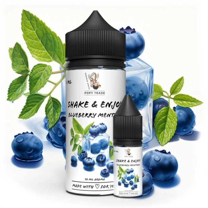 POPY TRADE Shake & Enjoy Blueberry Menthol Aroma 