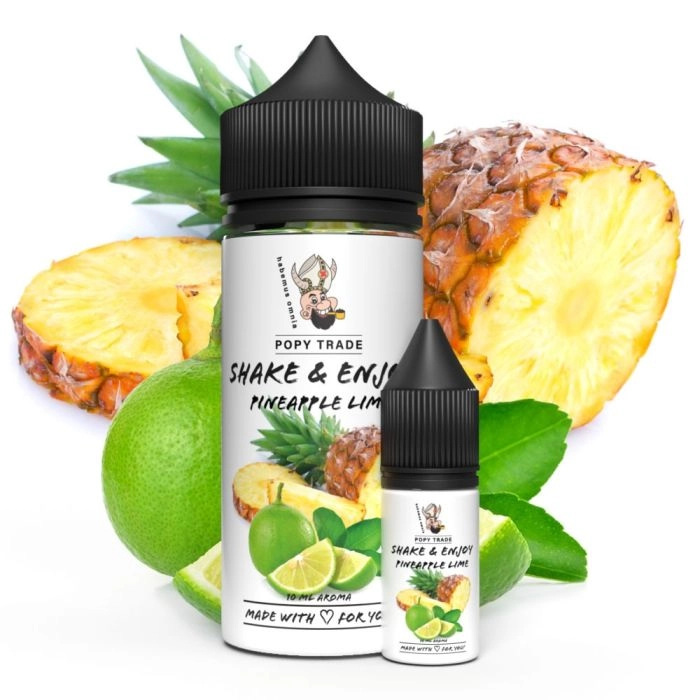 POPY TRADE Shake & Enjoy Pineapple Lime Aroma POPY TRADE Shake & Enjoy Pineapple Lime Aroma